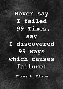 Thomas Edison Quote D015