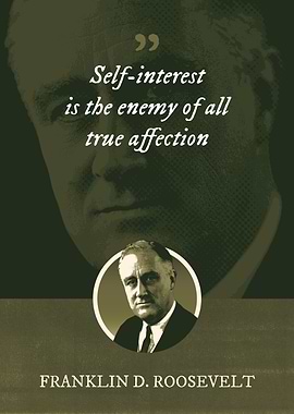 Selfinterest is the enemy