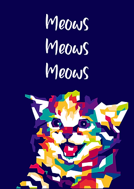 Smiling Cat Illustrations