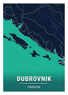 Dubrovnik Blue Dark Color