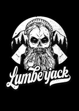 Lumberjack Skull Logger
