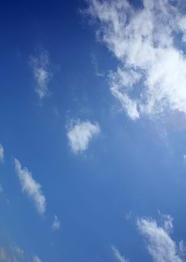 Summer sky with clouds