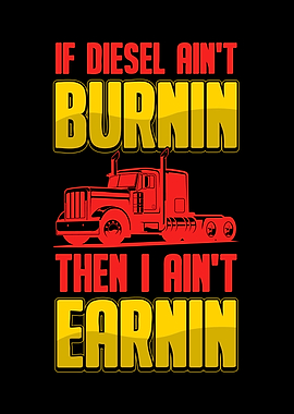 Lkw Fahrer Trucks Burnin