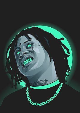 Trippie Redd Neon Green