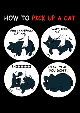 Pick Up Funny Cat Lover Gi