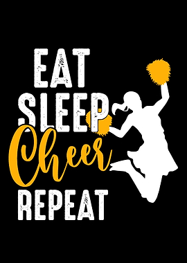 Eat Sleep Cheer Repeat C