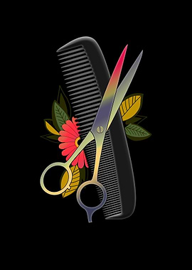 Hairdresser graphic For