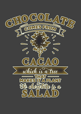 Chocolate Comes From Macao