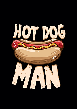 Funny Hot Dog Man Gift