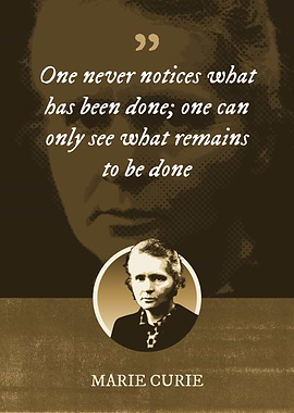 One never notices what has