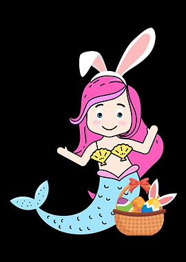 Easter Mermaid Easter Egg
