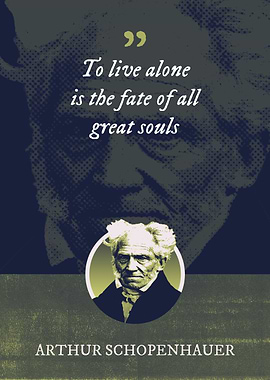 To live alone is the fate