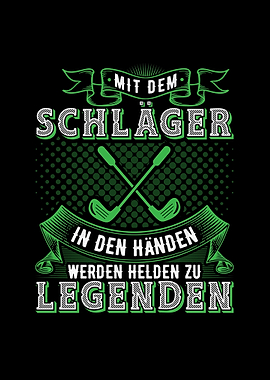 Helden Golf Golfspieler