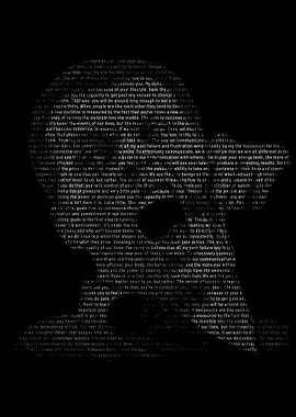 Tony Robins Text Art