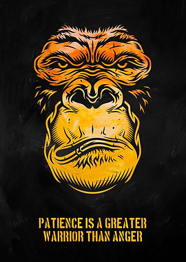 Black Yellow Gorrila