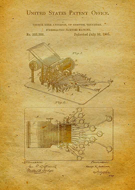 21 Stenographic Machine P