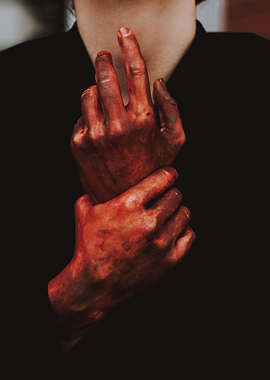 Blood of their hands