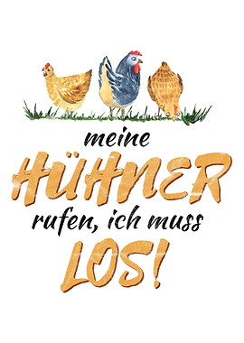 Huehner Bauern Spruch