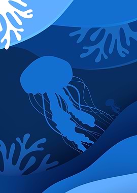 Jellyfish in waterworld