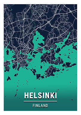 Helsinki Blue Dark Color