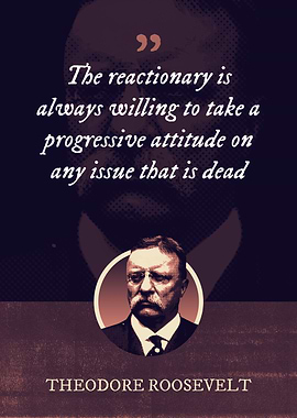The reactionary is always