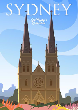 Sydney Travel Poster