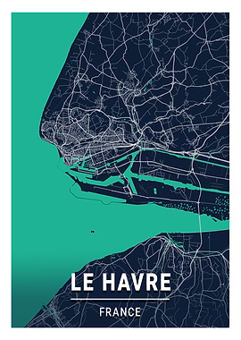 Le Havre Blue Dark Color