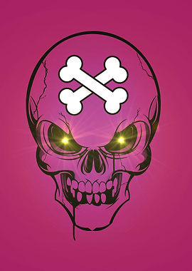 skull violet
