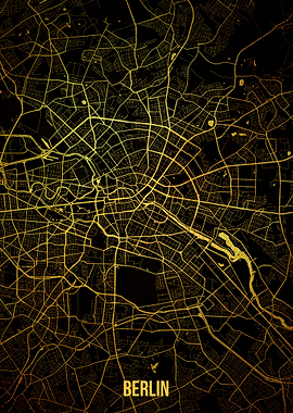 Berlin gold map