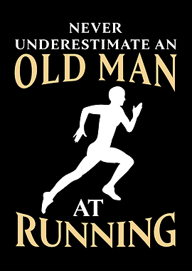 Old Man at Running Gift