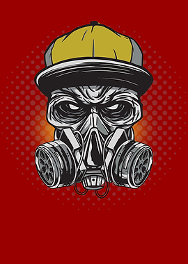 Graffiti Skull