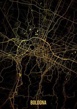 Bologna gold map