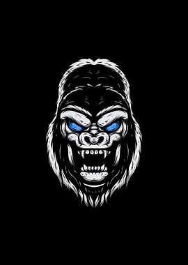 Blue Eyes Gorilla