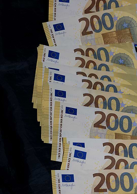 Euro money 200 hundred