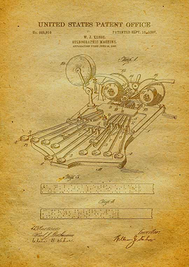 39 Stenographic Machine P