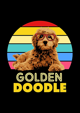 Goldendoodle Living Room