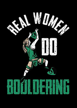 Real women bouldering