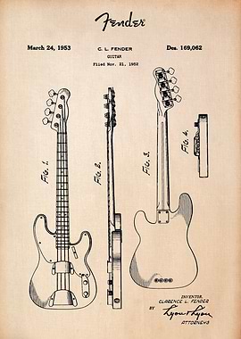 Fender Bass Blueprint