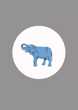 Minimalism Elephant