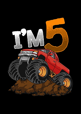 5th Birthday Monster Truck