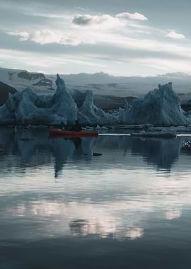 Jokulsarlon kayaking