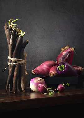 salsifies and cabbage