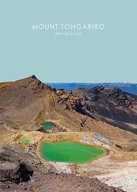 Mount Tongariro Artwork