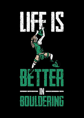 Better in bouldering