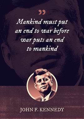 Mankind must put an end to