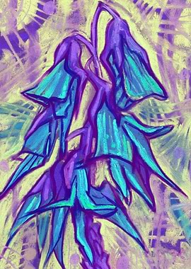 Australian Birdflower Blue