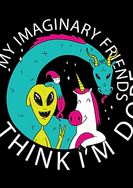 Fantasy Alien Unicorn Dwar