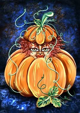 The pumpkin girl