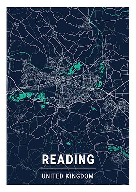 Reading Blue Dark Color