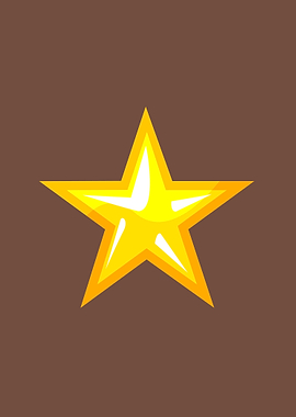 Star top of the xmas tree